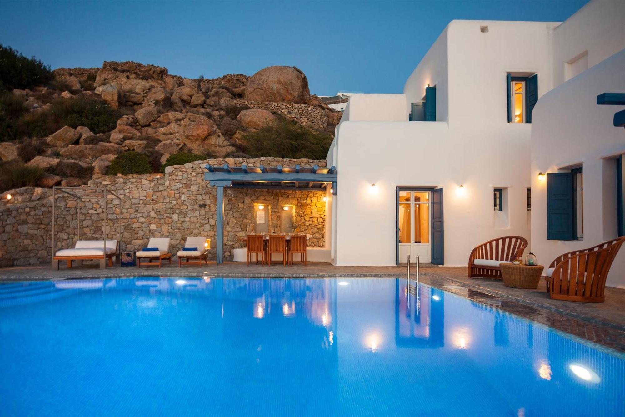 AGL Luxury Villas Mykonos Town Extérieur photo