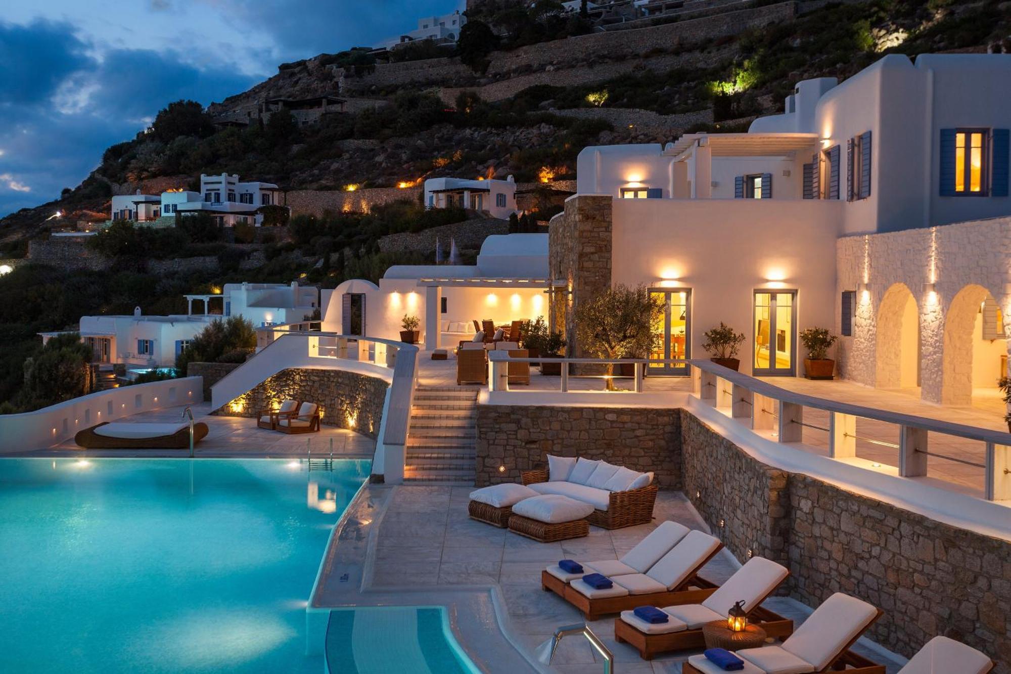 AGL Luxury Villas Mykonos Town Extérieur photo
