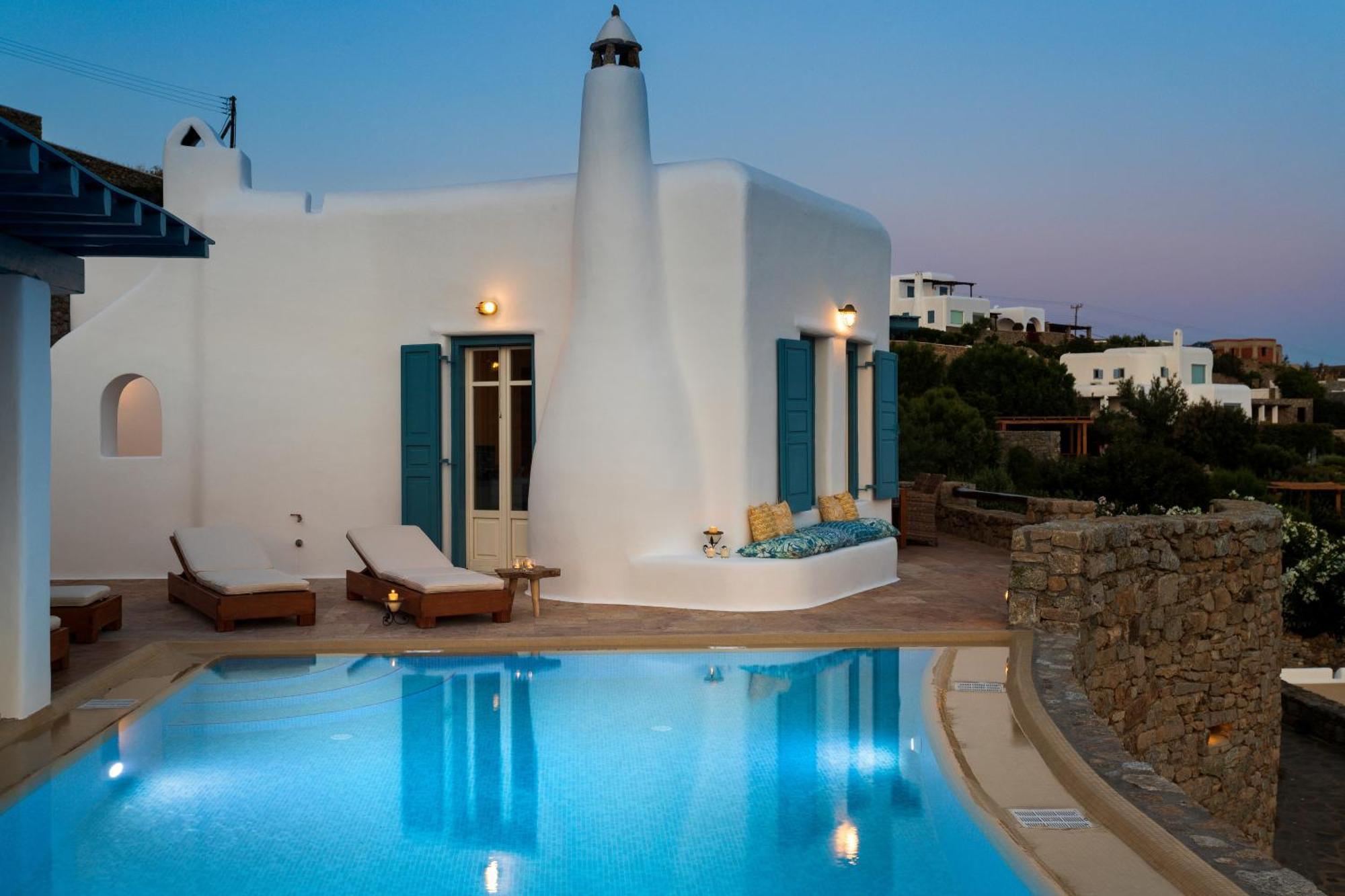 AGL Luxury Villas Mykonos Town Extérieur photo
